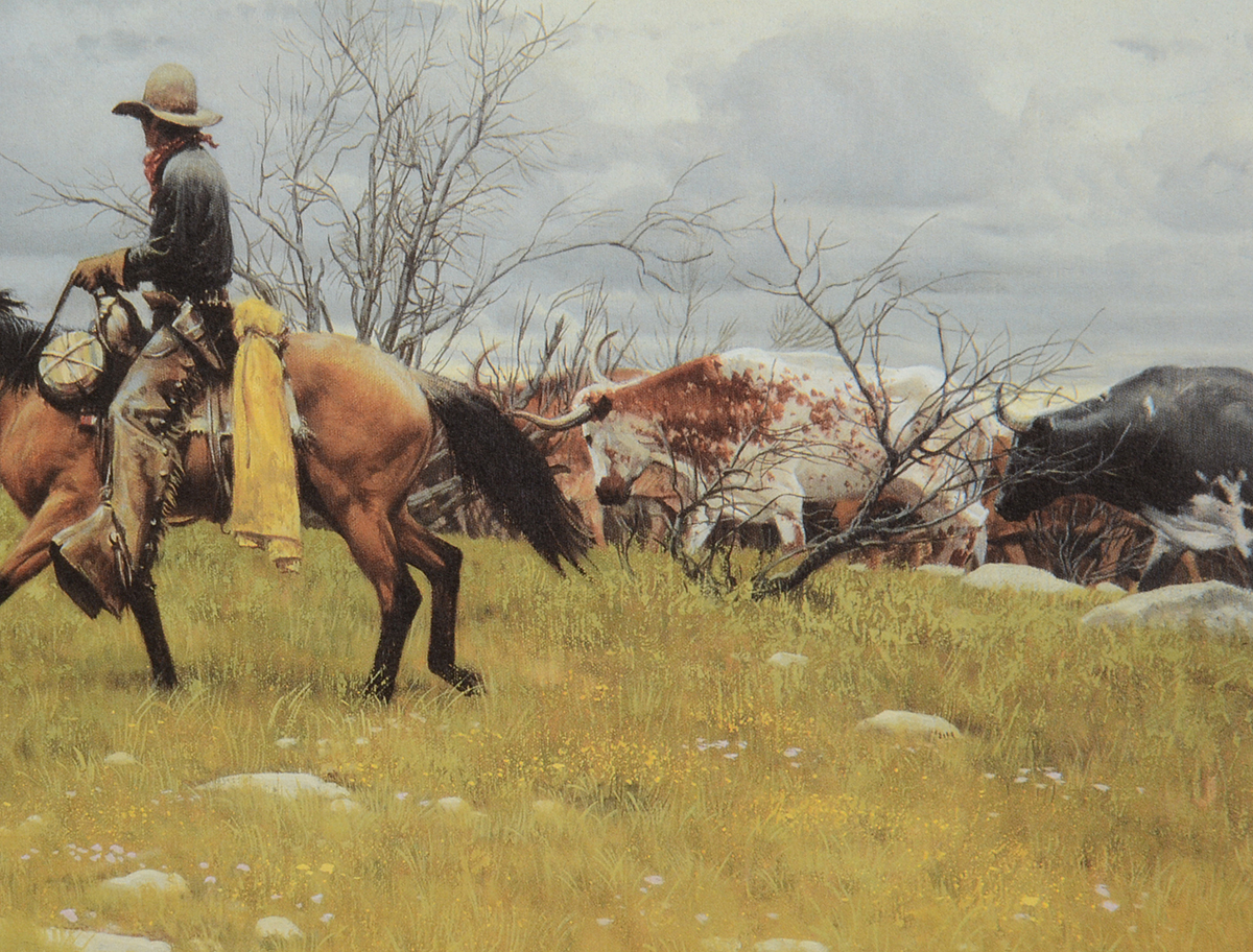 Frank McCarthy Signed Limited Edition Offset Lithograph "The Drive"