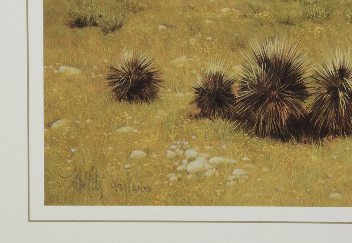 Frank McCarthy Signed Limited Edition Offset Lithograph "The Drive"