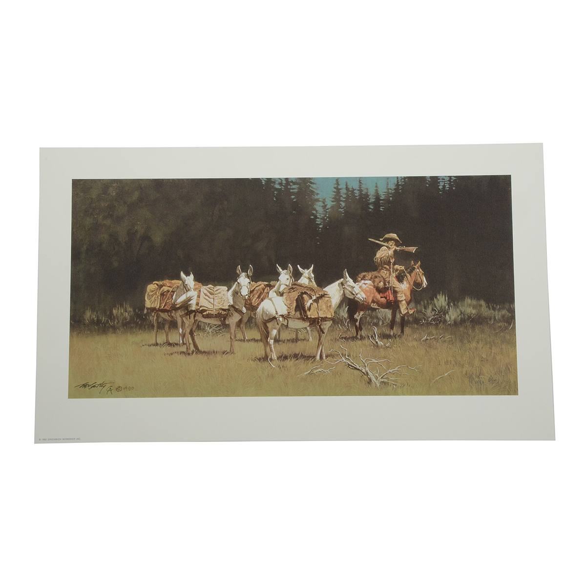 Frank McCarthy Signed Limited Edition Offset Lithograph "Alert"