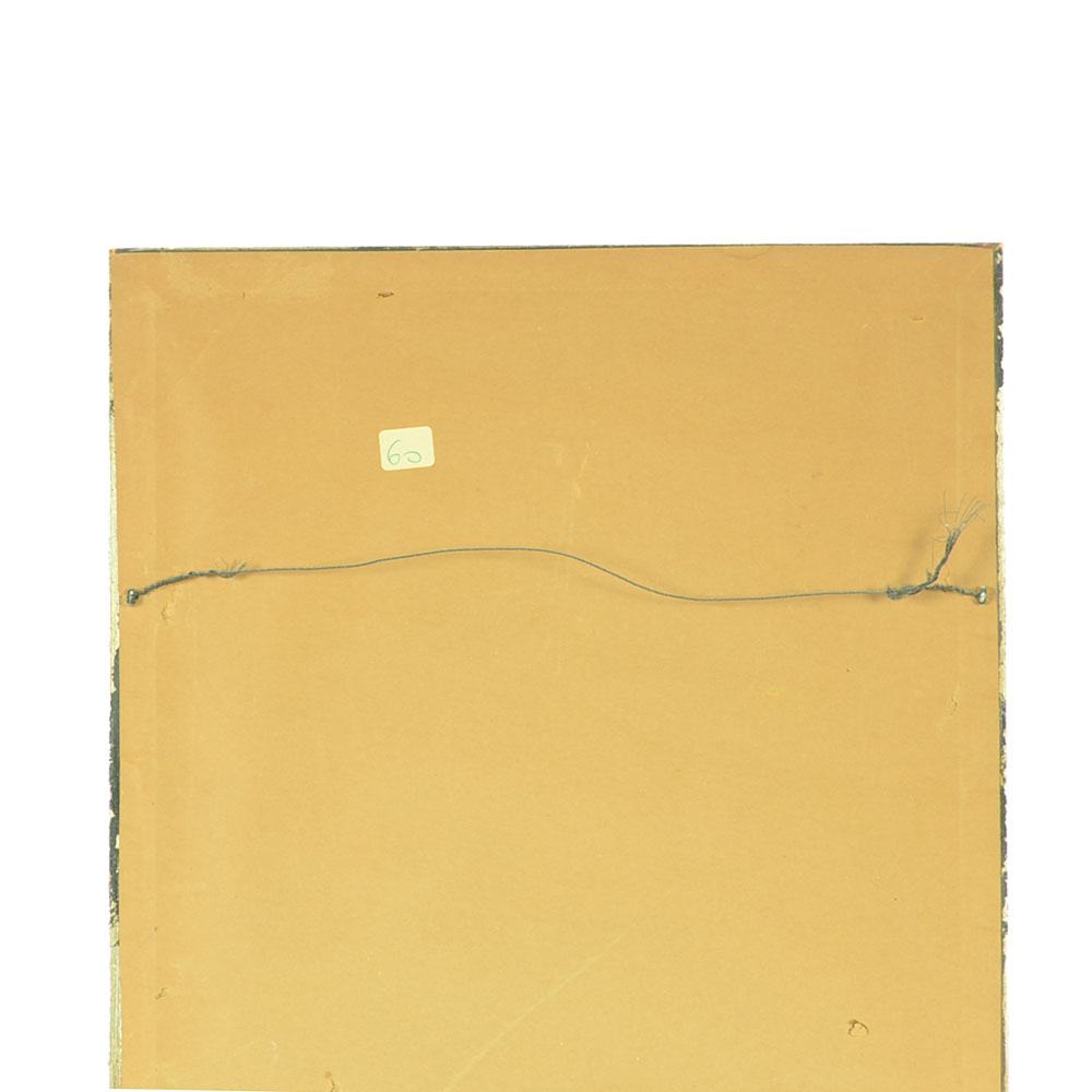 Etienne Ret Signed Limited Edition Aquatint Etching of Harpist