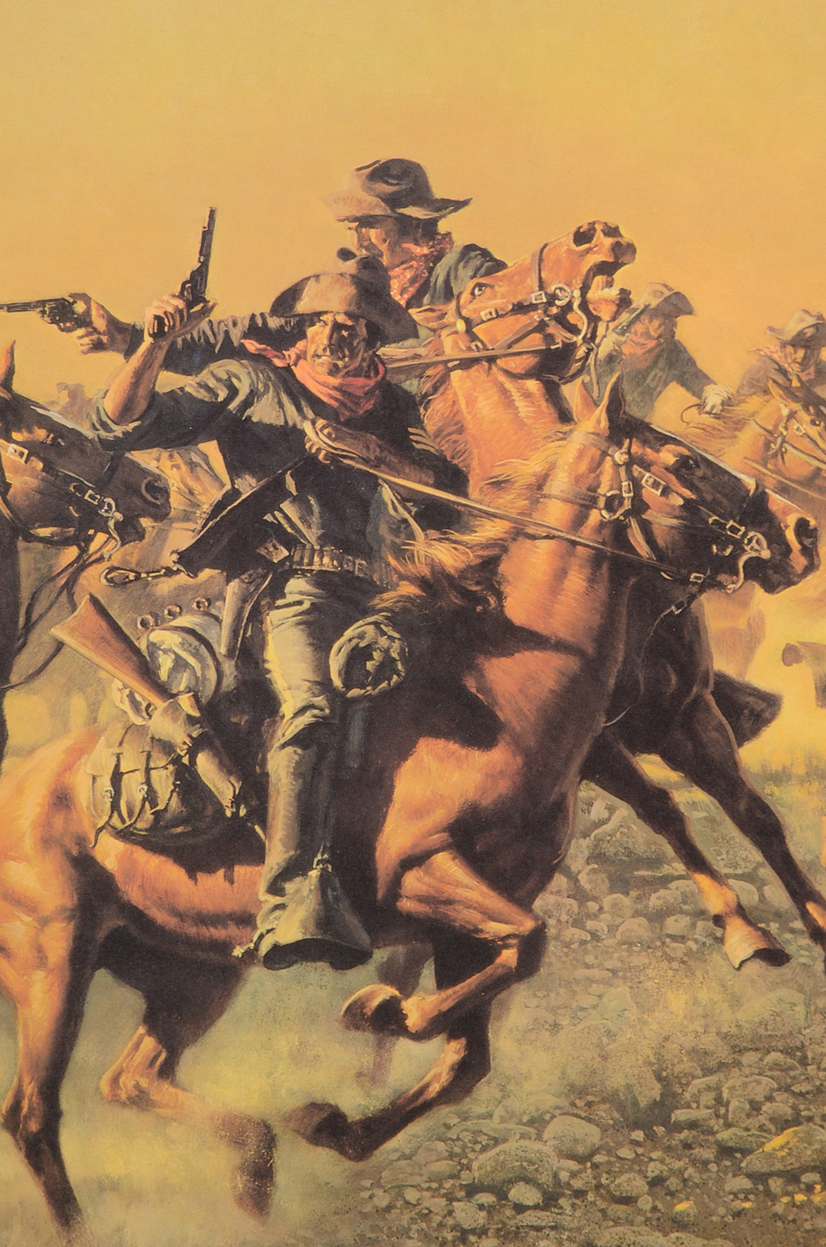 Frank McCarthy Signed Limited Edition Offset Lithograph "Under Hostile Fire"