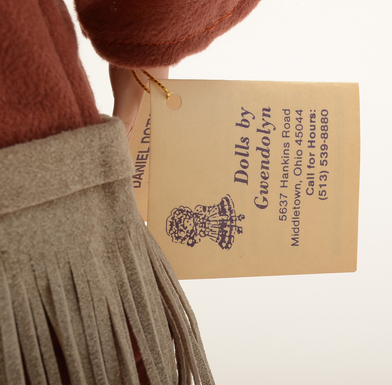 Gwendolyn Cambell "Daniel Doty" Ohio Settler Doll