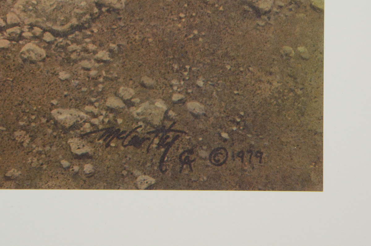 Frank McCarthy Signed Limited Edition Offset Lithograph "Under Hostile Fire"