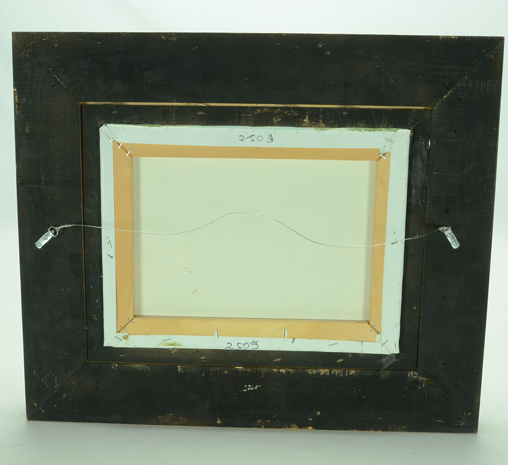 Maren Signed Original Impressionist Landscape Oil on Canvas