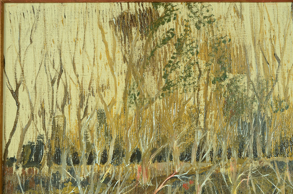 Robert Lee Walker Original Oil on Canvas Board