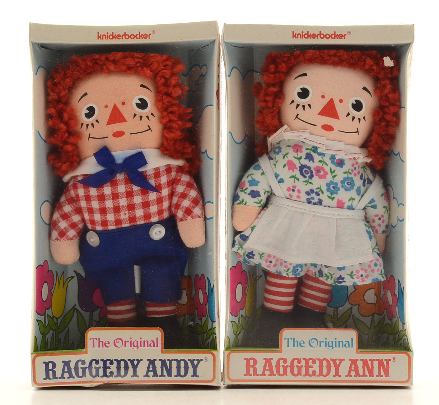 Vintage Raggedy Ann & Andy Dolls