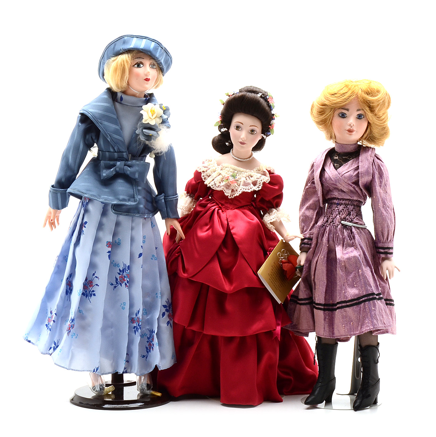 Group of Three Collector Dolls