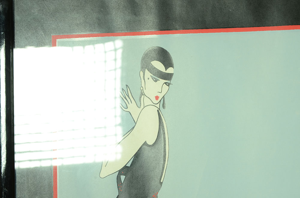 Original 1978 Erté Poster for Rochdale Art Gallery