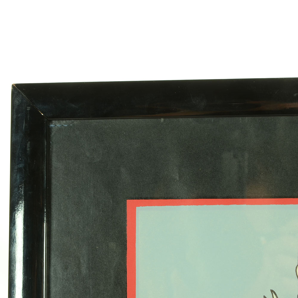 Original 1978 Erté Poster for Rochdale Art Gallery