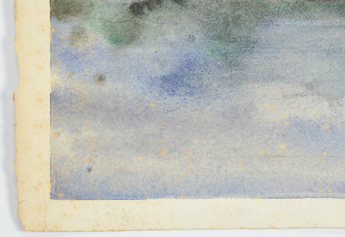 Pair of Dorothea Dana Unframed Watercolor Paintings