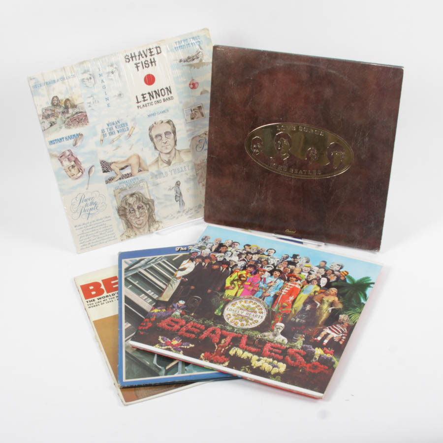 Beatles and John Lennon LPs