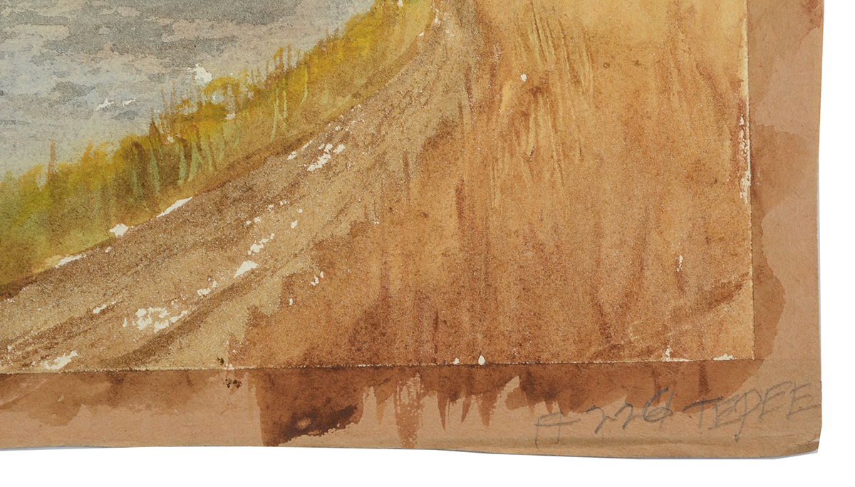 Pair of Dorothea Dana Unframed Watercolor Paintings