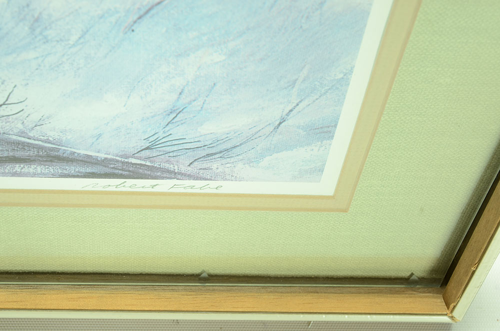 Robert Fabe Signed Limited Edition Offset Lithograph "Old Station"