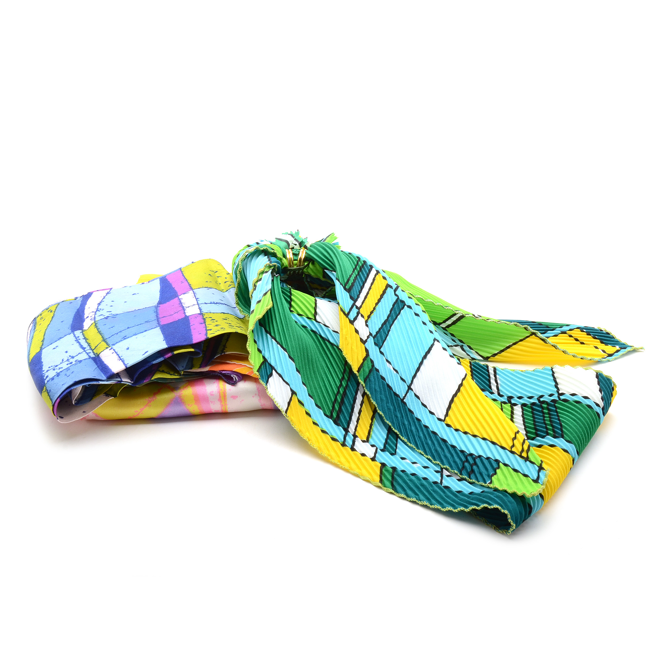 Assortment of Vintage Novelty Scarves