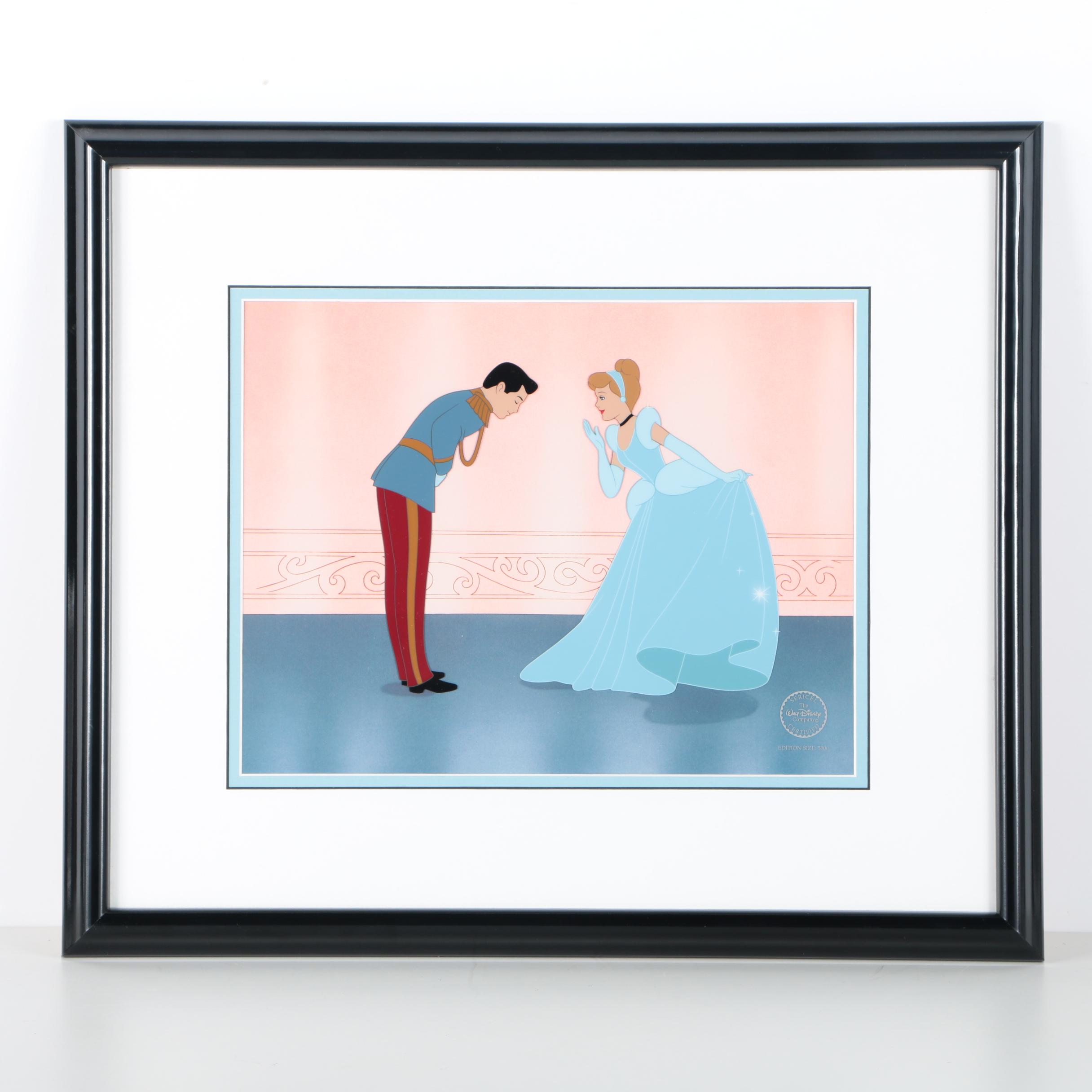 The Walt Disney Company Limited Edition Sericel "Cinderella's Dream"