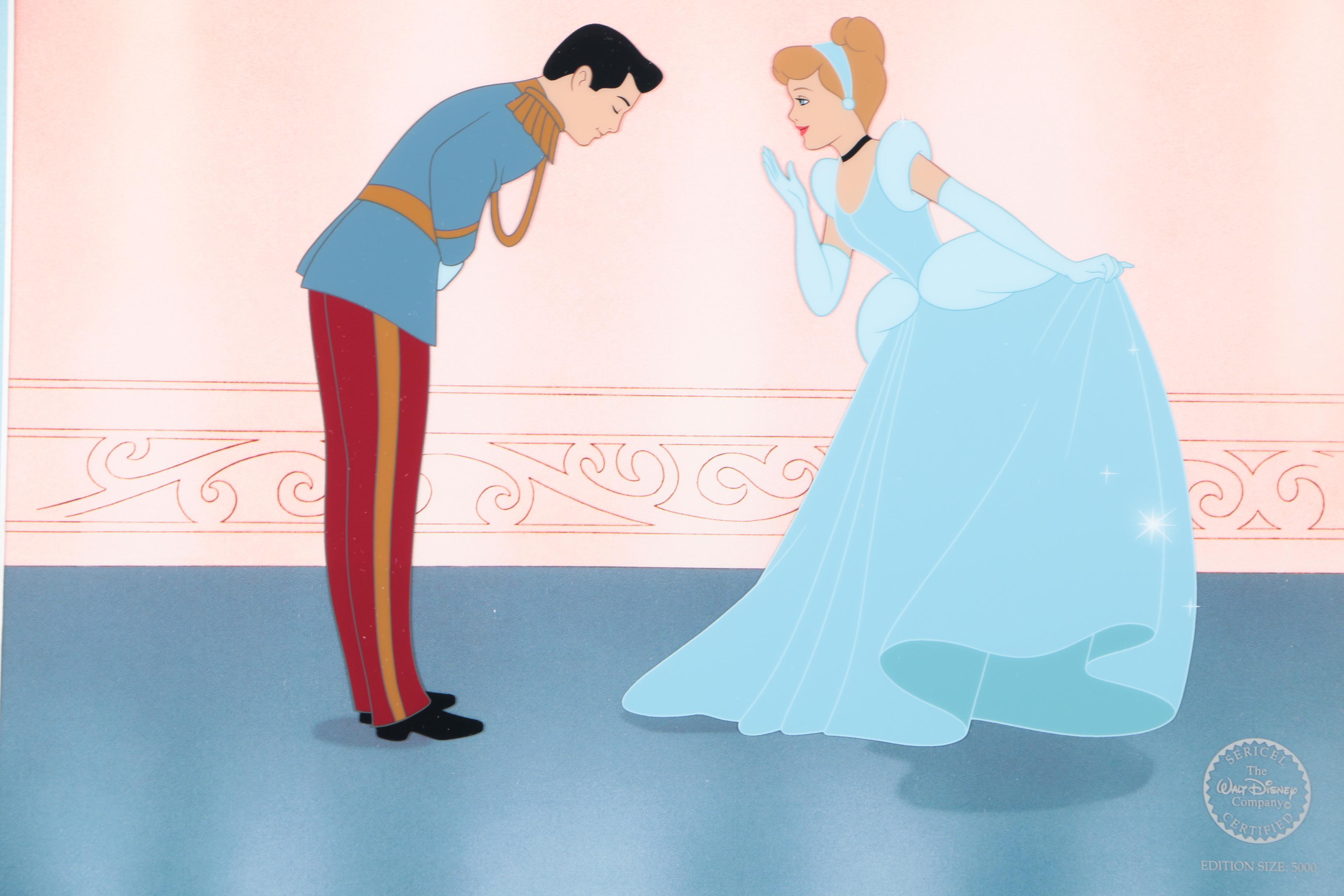 The Walt Disney Company Limited Edition Sericel "Cinderella's Dream"