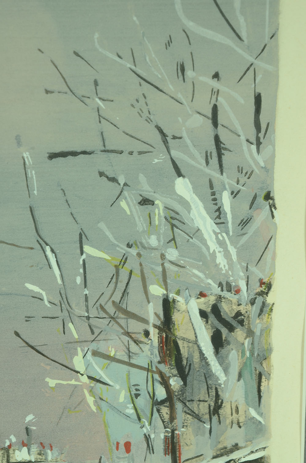 Hand-Embellished Collotype Reproduction after Maurice Utrillo