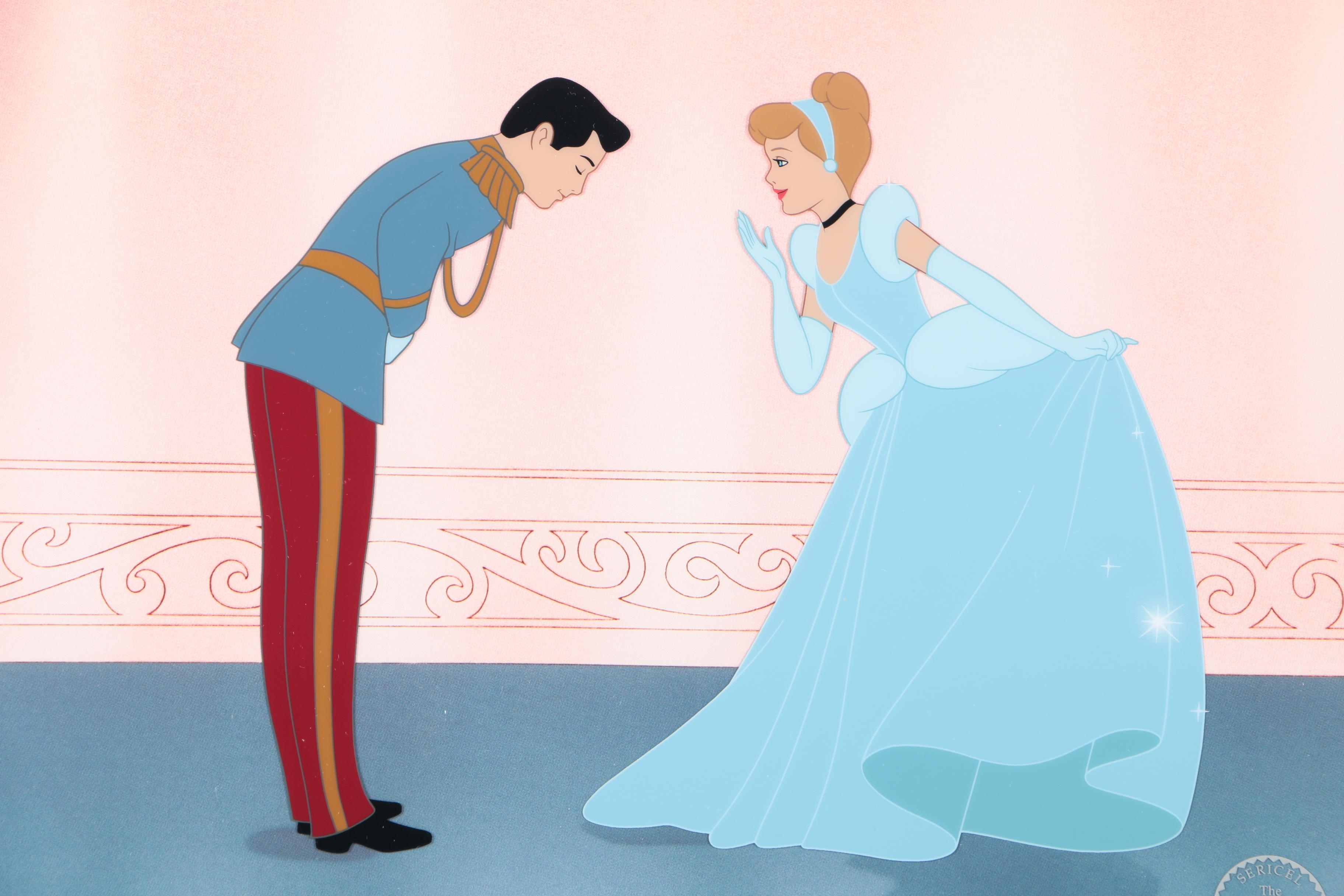 The Walt Disney Company Limited Edition Sericel "Cinderella's Dream"