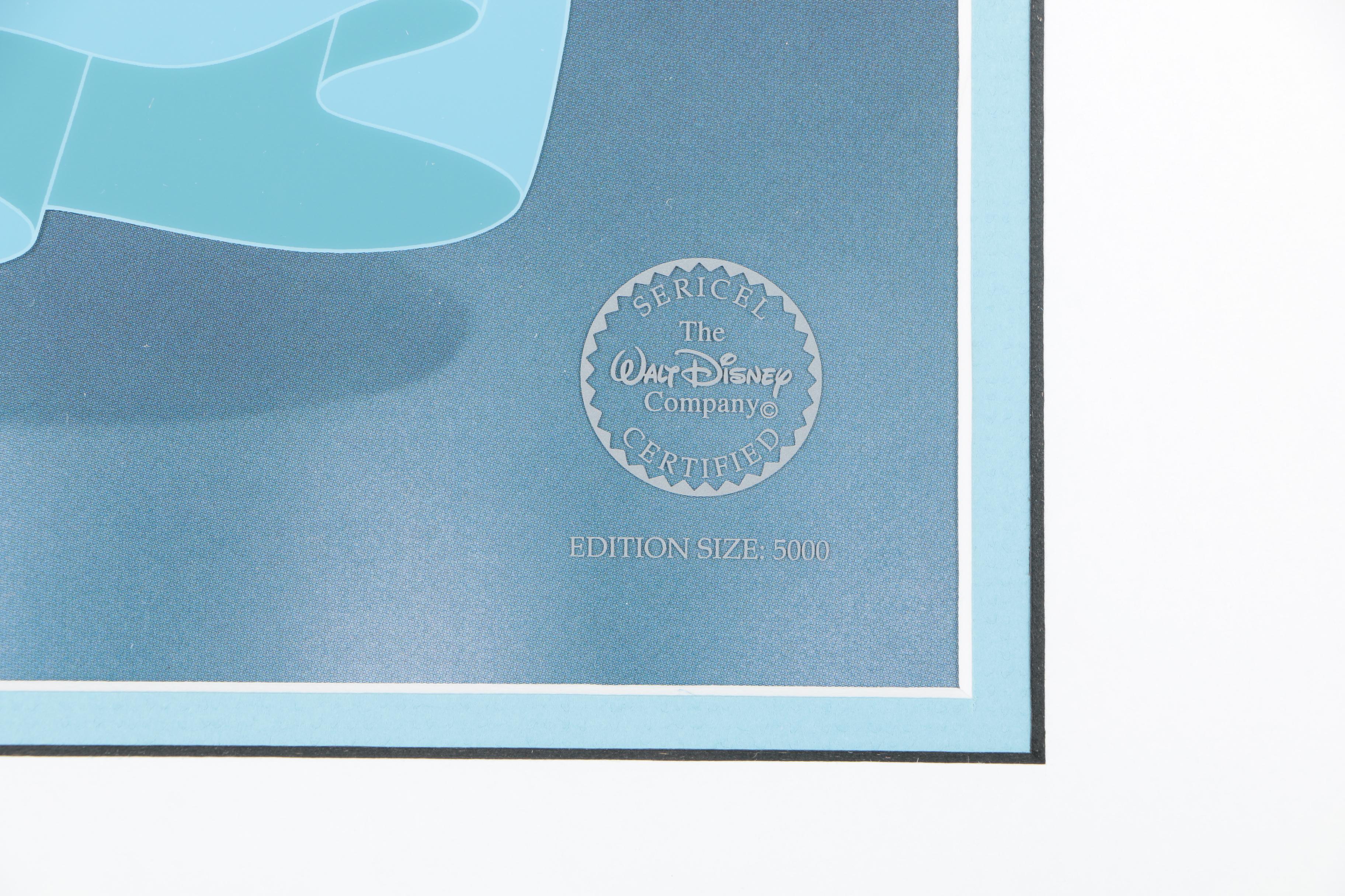 The Walt Disney Company Limited Edition Sericel "Cinderella's Dream"