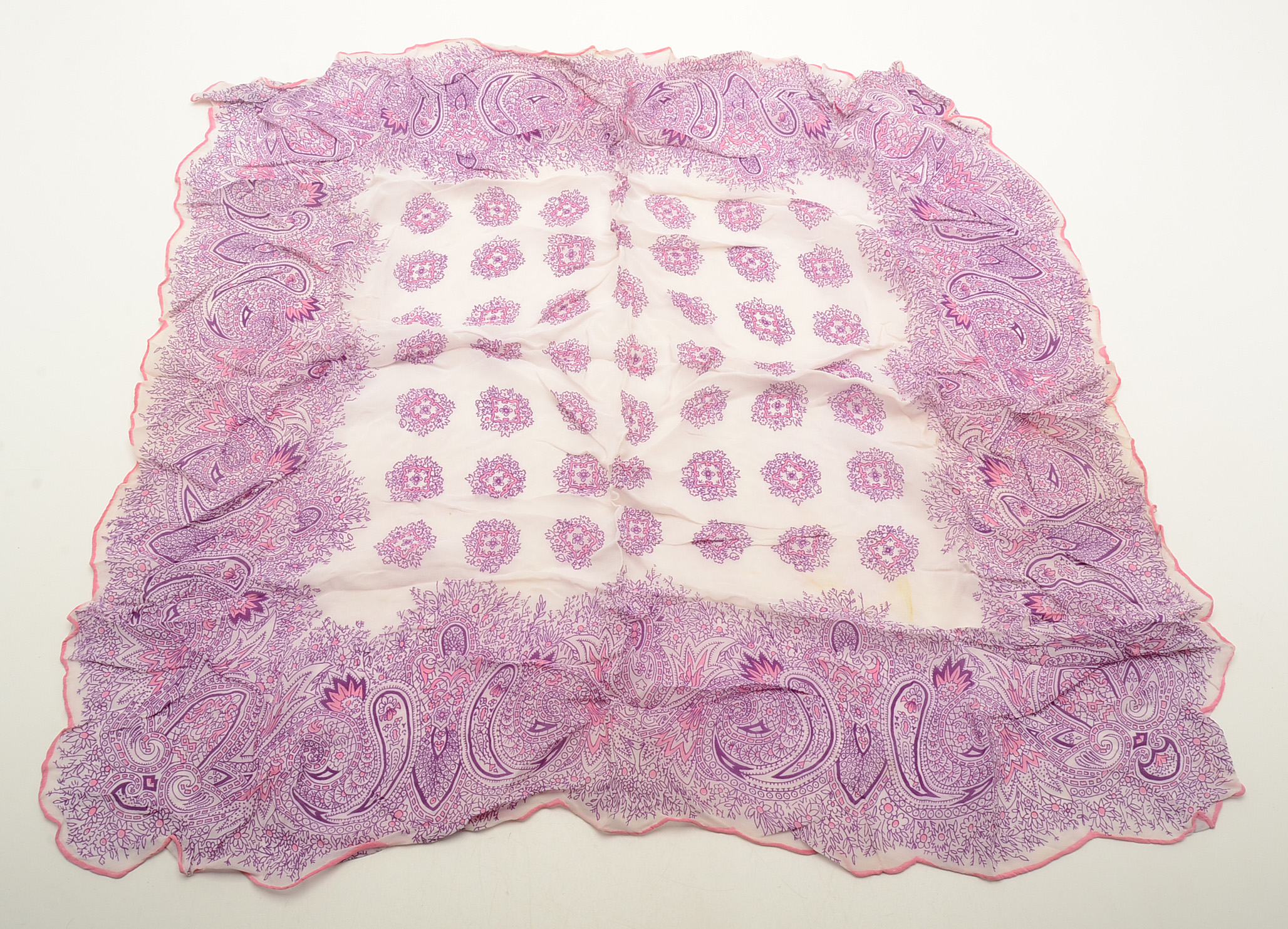 Assortment of Vintage Floral Scarves