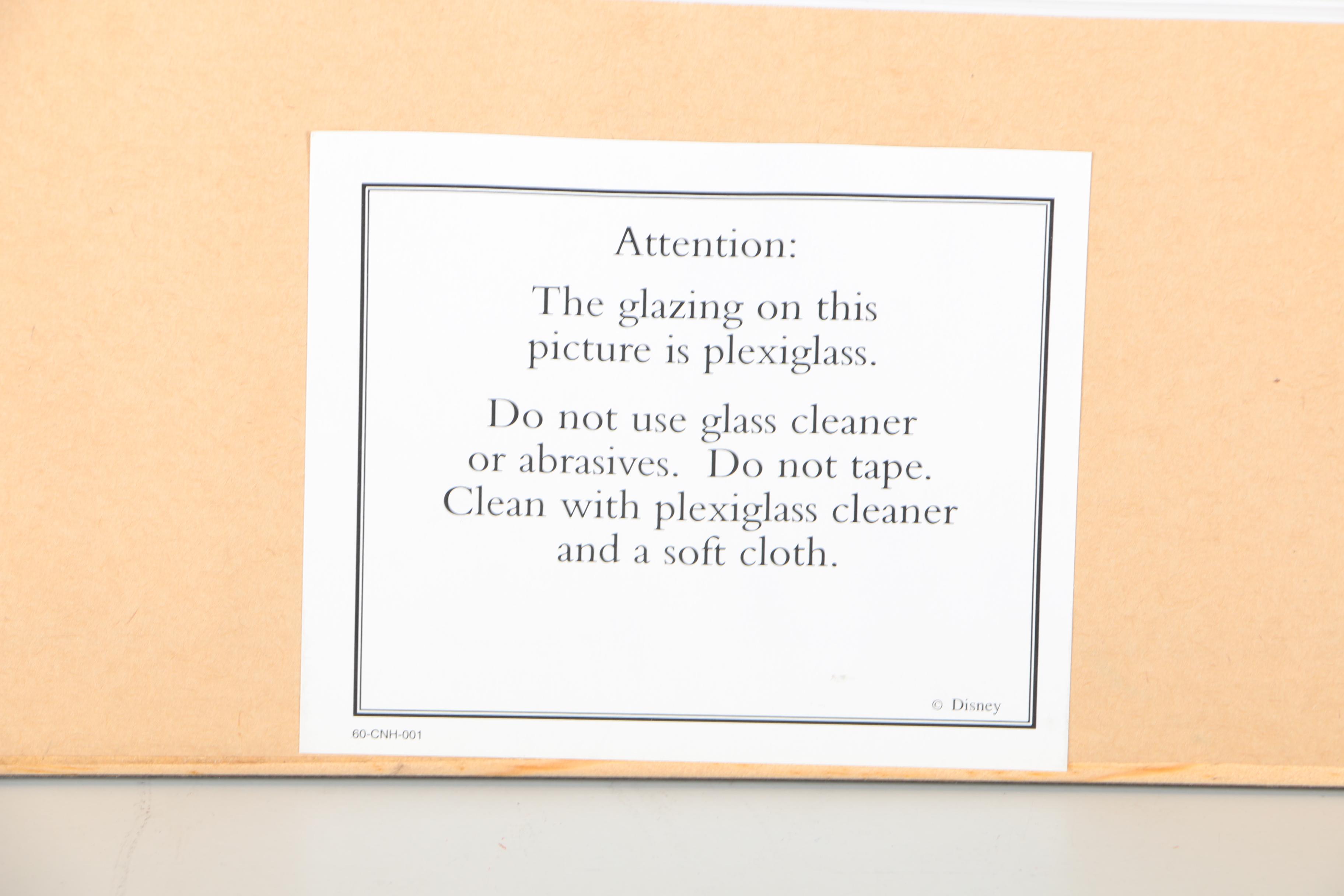 The Walt Disney Company Limited Edition Sericel "Cinderella's Dream"