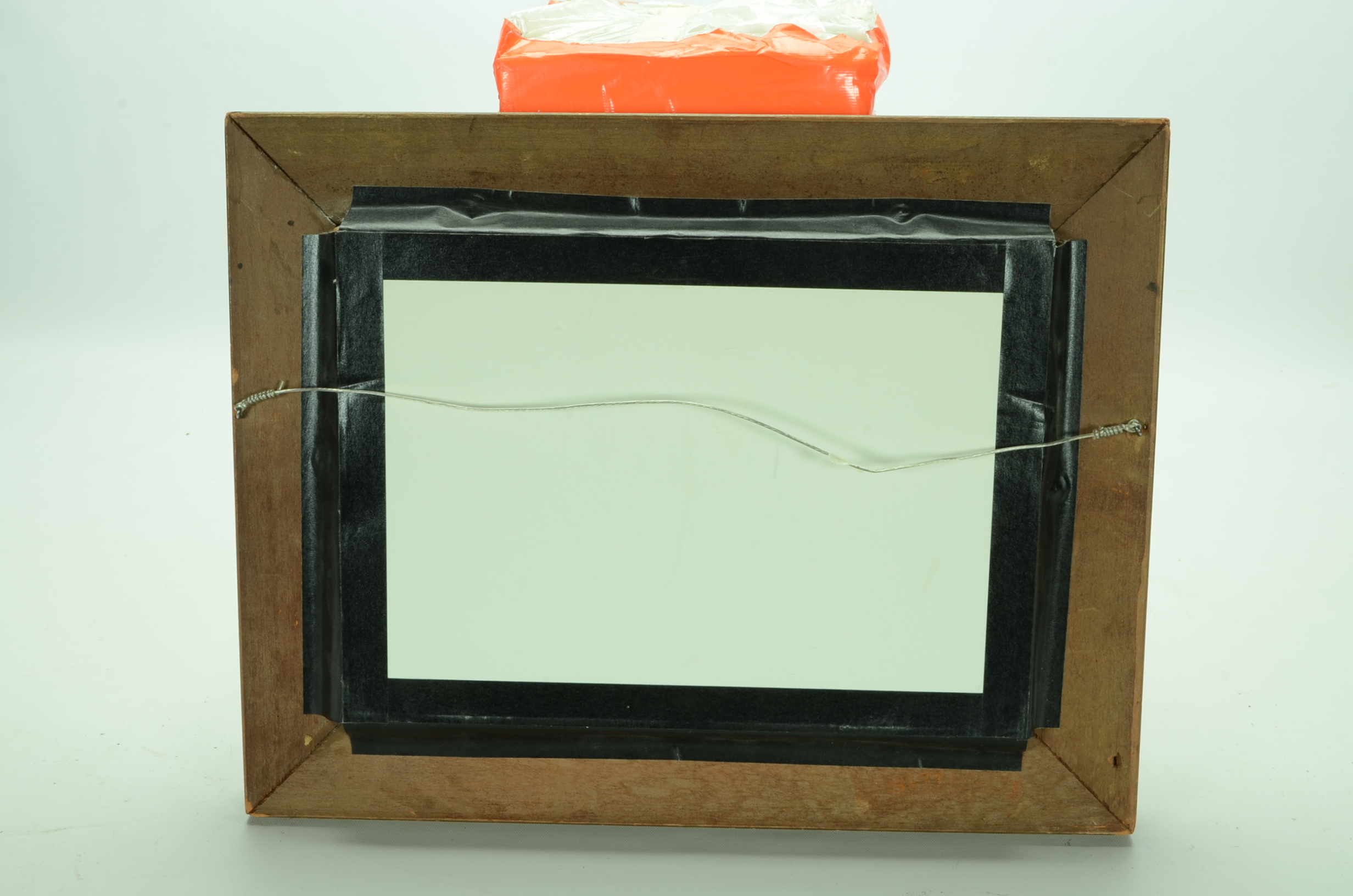 S. Gomer Antique Original Pastoral Landscape Oil on Canvvas