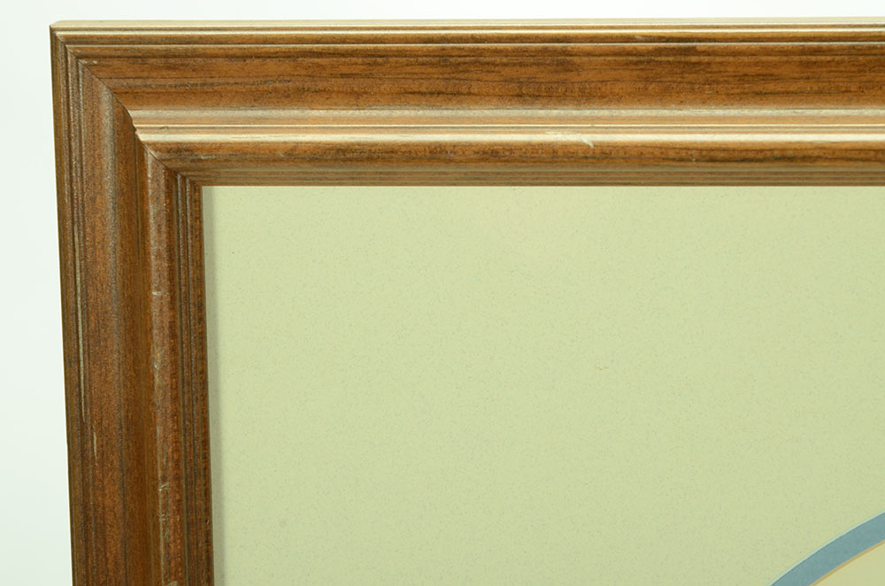 John Ruthven Signed Limited Edition Offset Lithograph "Blue Ground Dove"