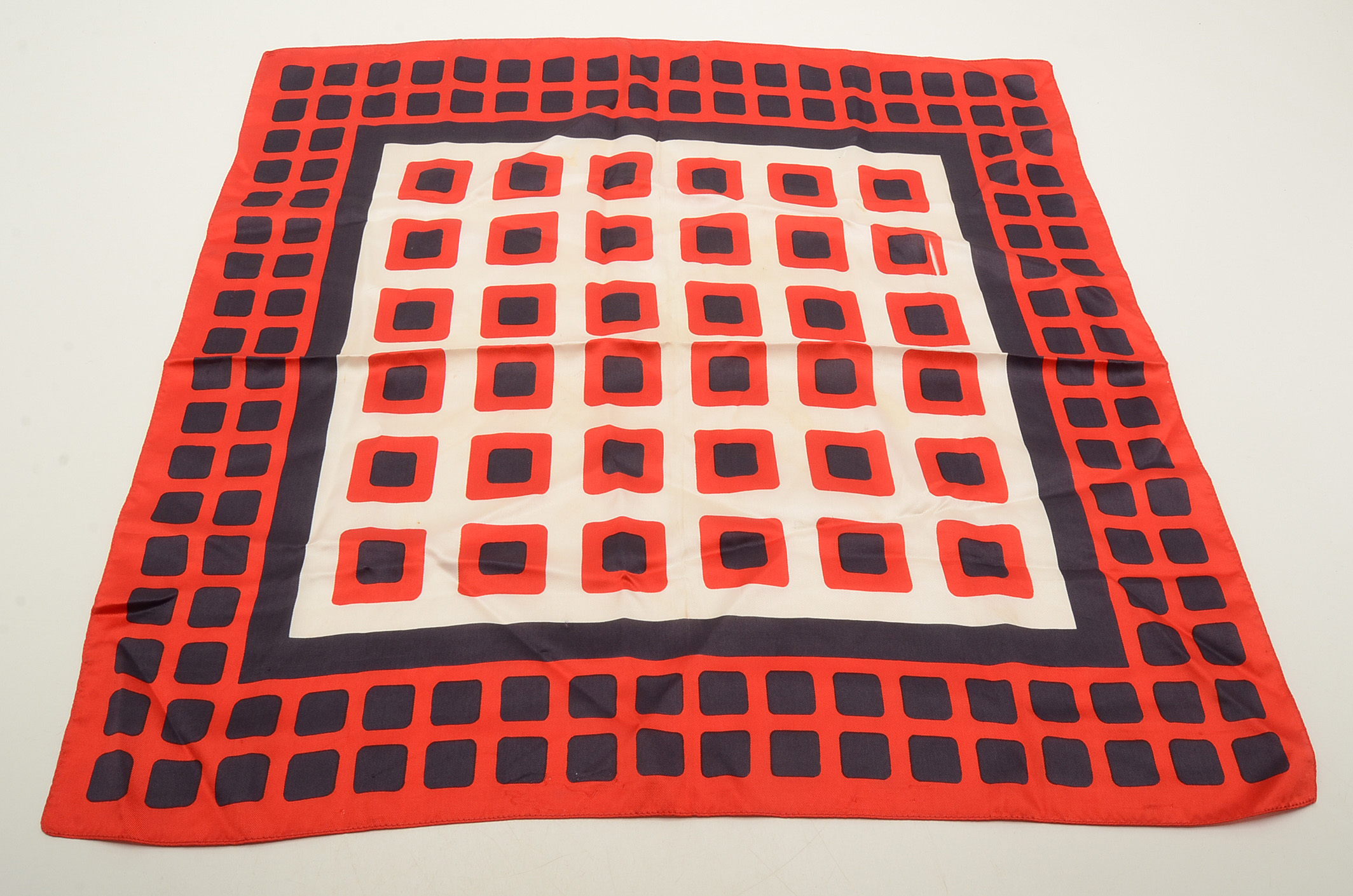 Assortment of Vintage Geometric Scarves