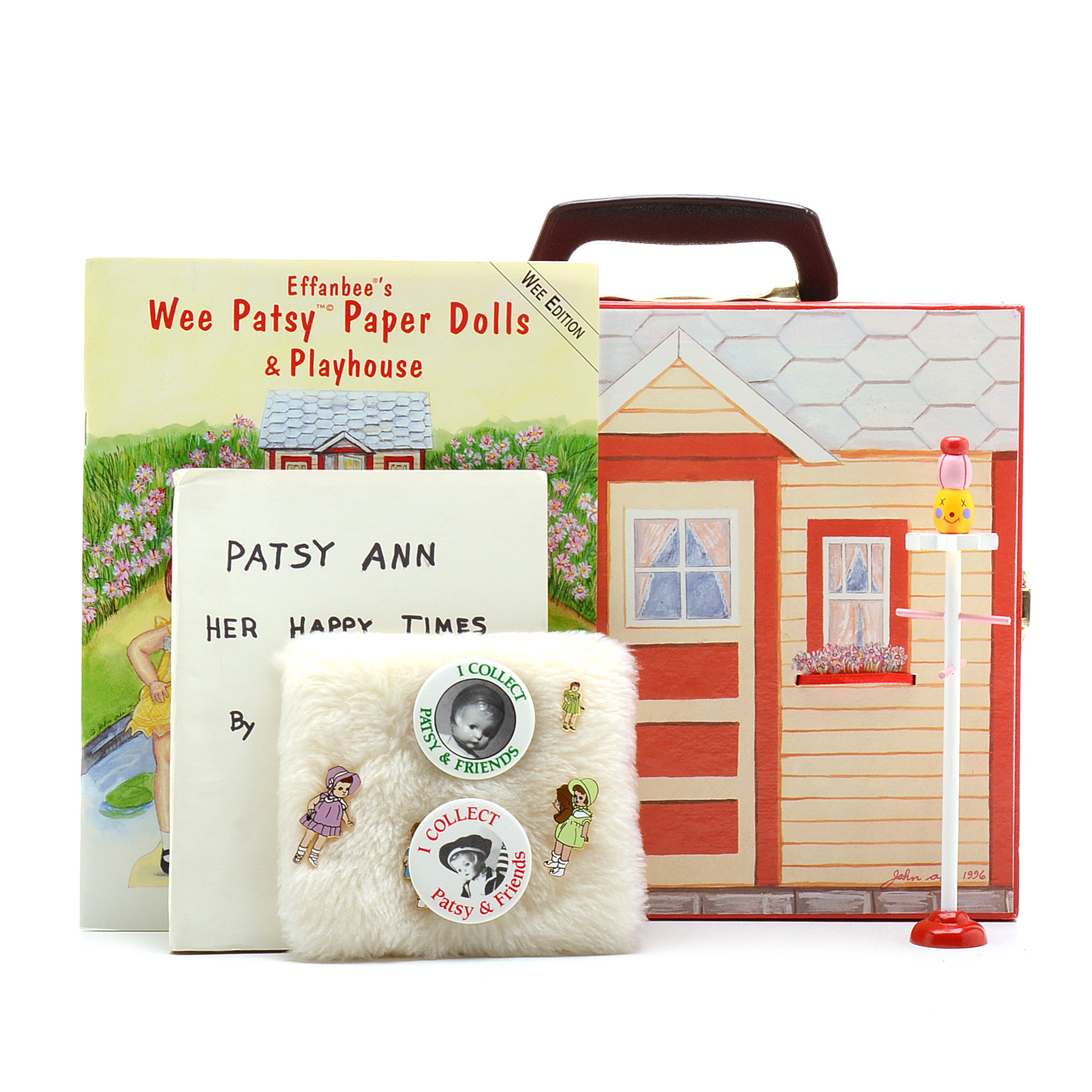 Effanbee 'Wee Little Patsy" Dolls with Trunk and Accessories