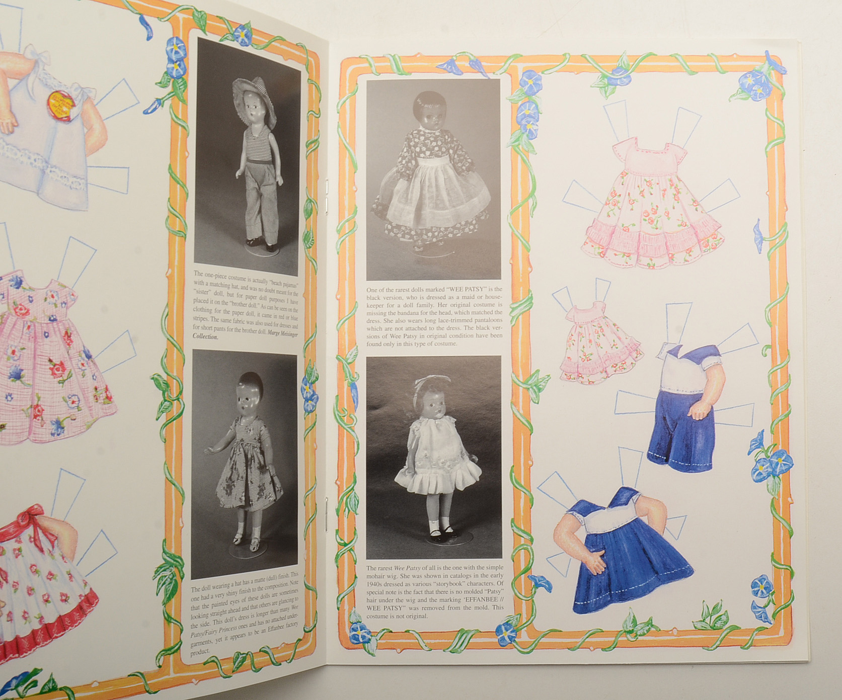 Effanbee 'Wee Little Patsy" Dolls with Trunk and Accessories