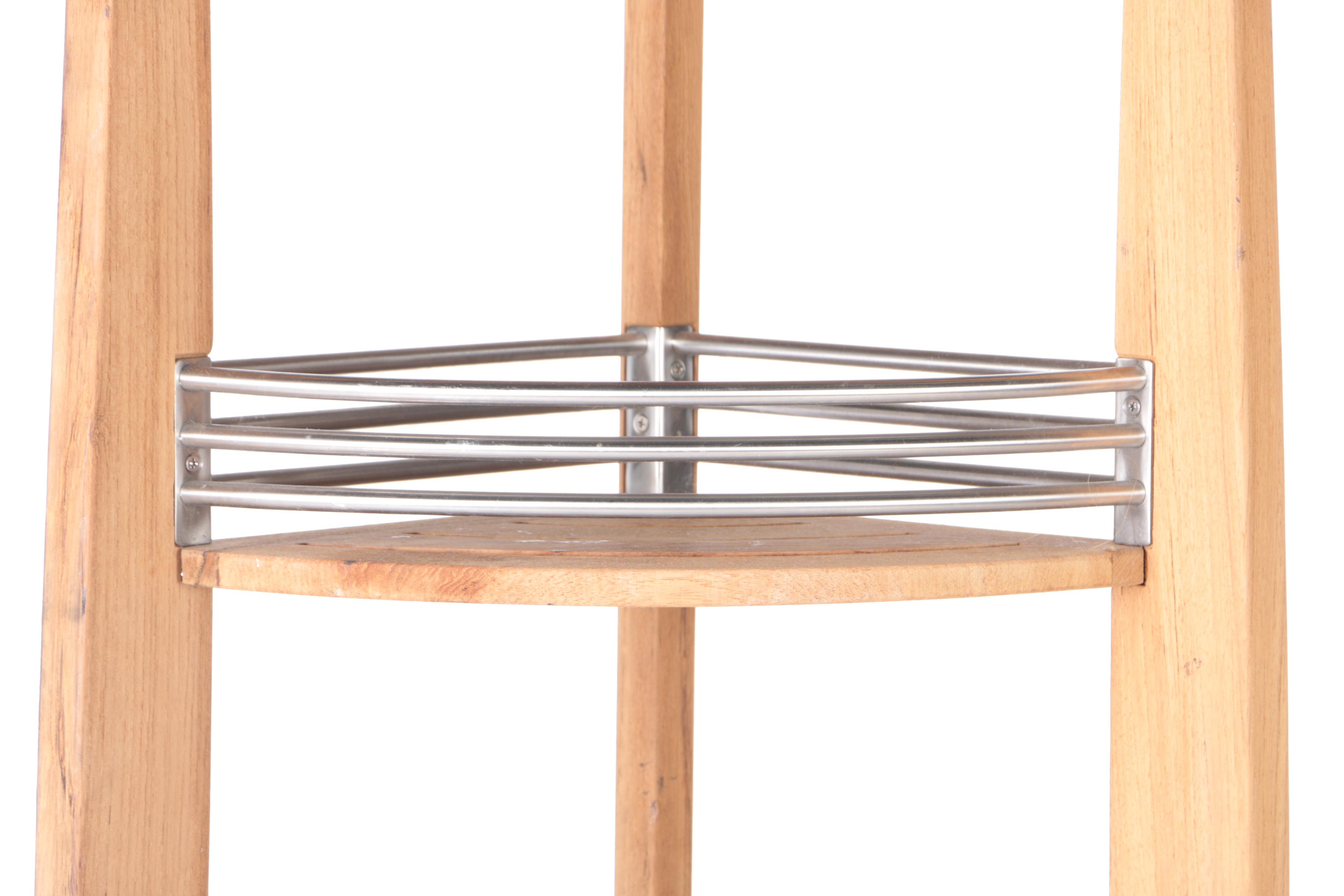 Curved Front Corner Shelf