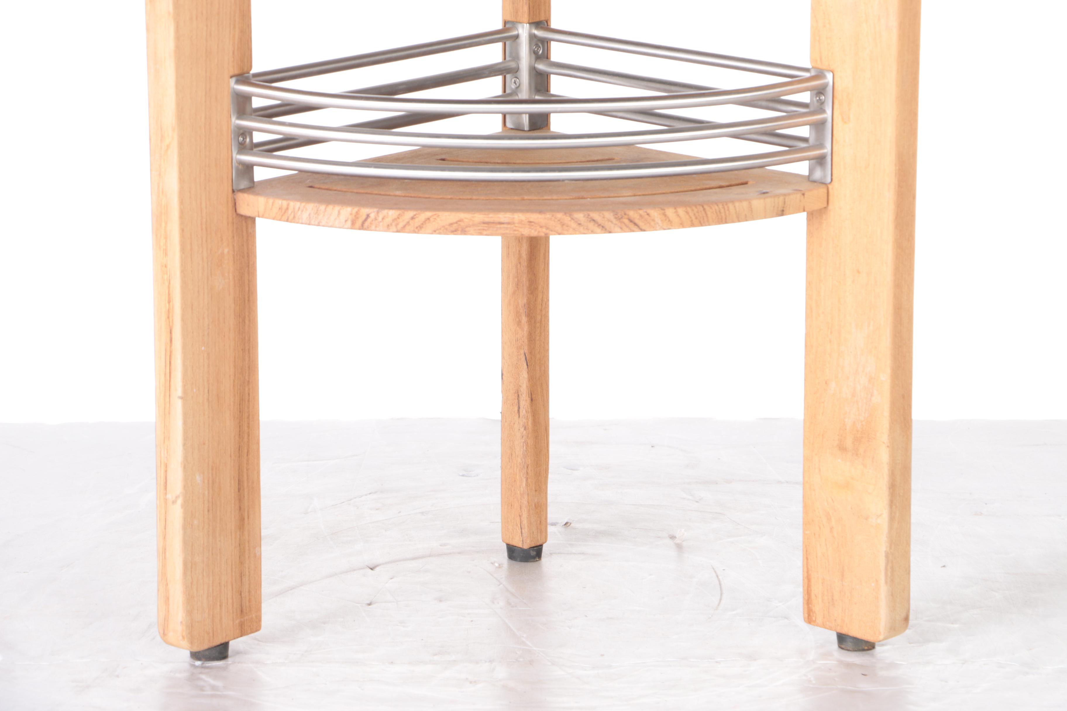 Curved Front Corner Shelf