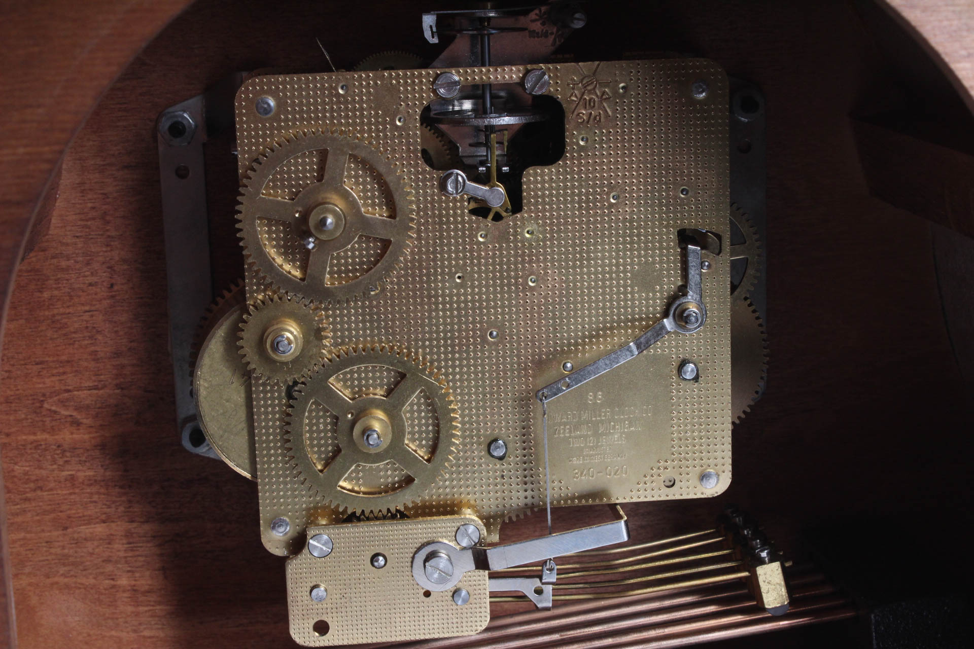 Howard Miller "60th Anniversary Edition" Mantel Clock