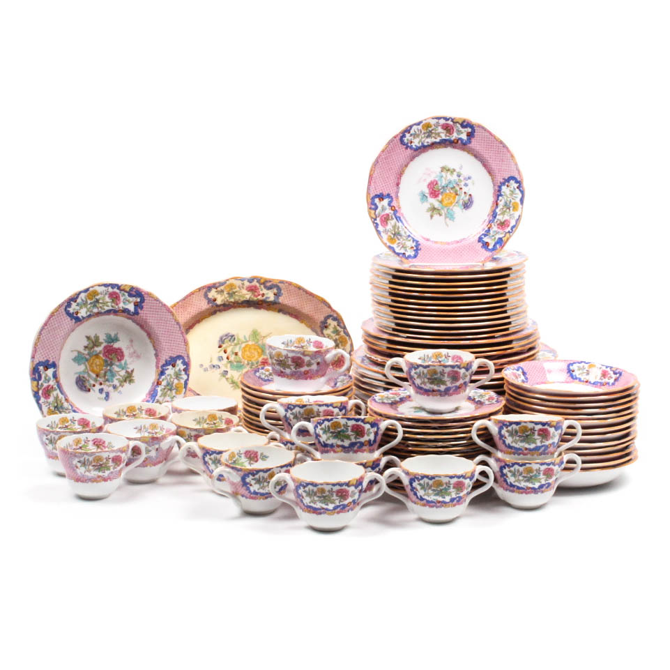 Spode "China Rose" Porcelain Tableware