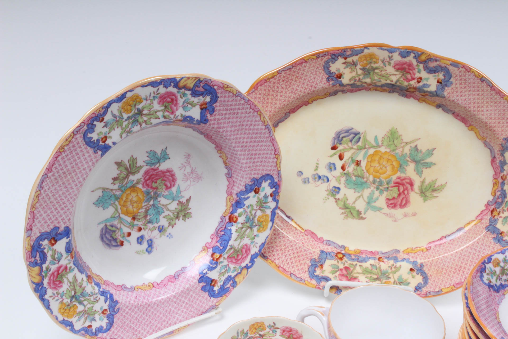 Spode "China Rose" Porcelain Tableware