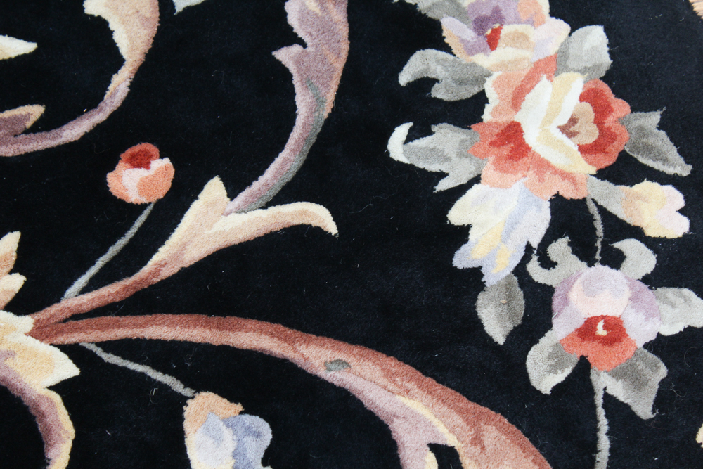 Hand Tufted Chinese Round Area Rug by Momeni