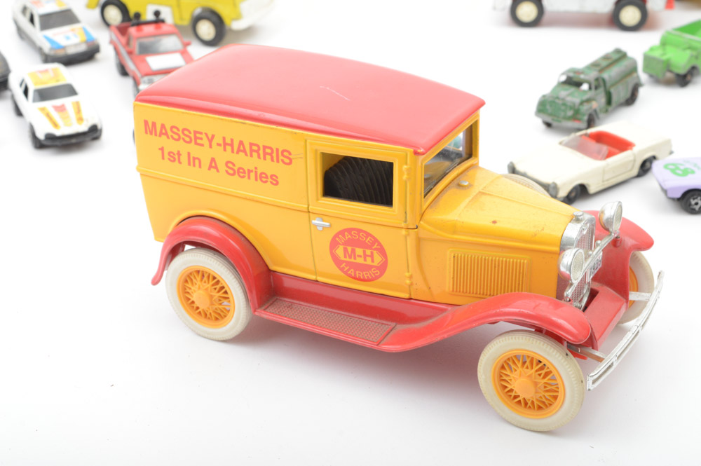 Vintage Die-Cast and Plastic Vehicles Featuring Liberty Classics Massey-Harris
