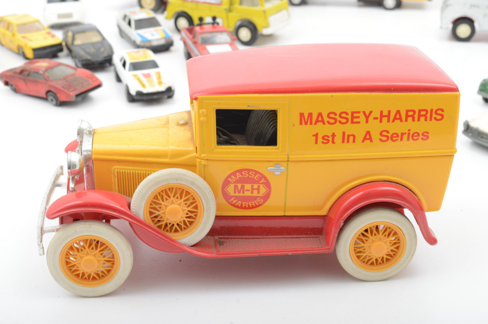 Vintage Die-Cast and Plastic Vehicles Featuring Liberty Classics Massey-Harris