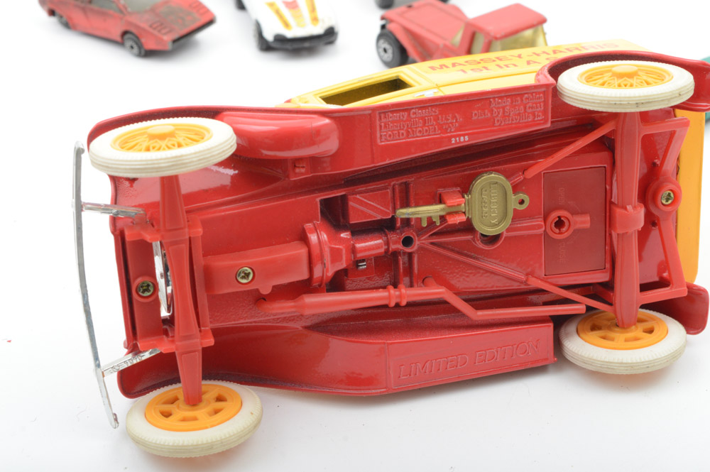 Vintage Die-Cast and Plastic Vehicles Featuring Liberty Classics Massey-Harris