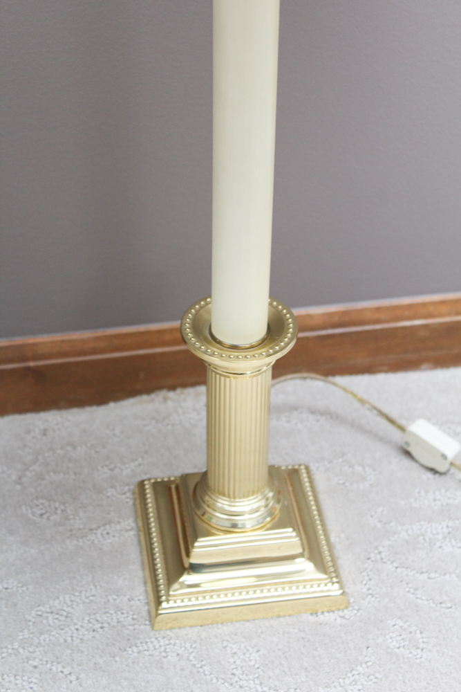 Baldwin Brass Candlestick Lamps