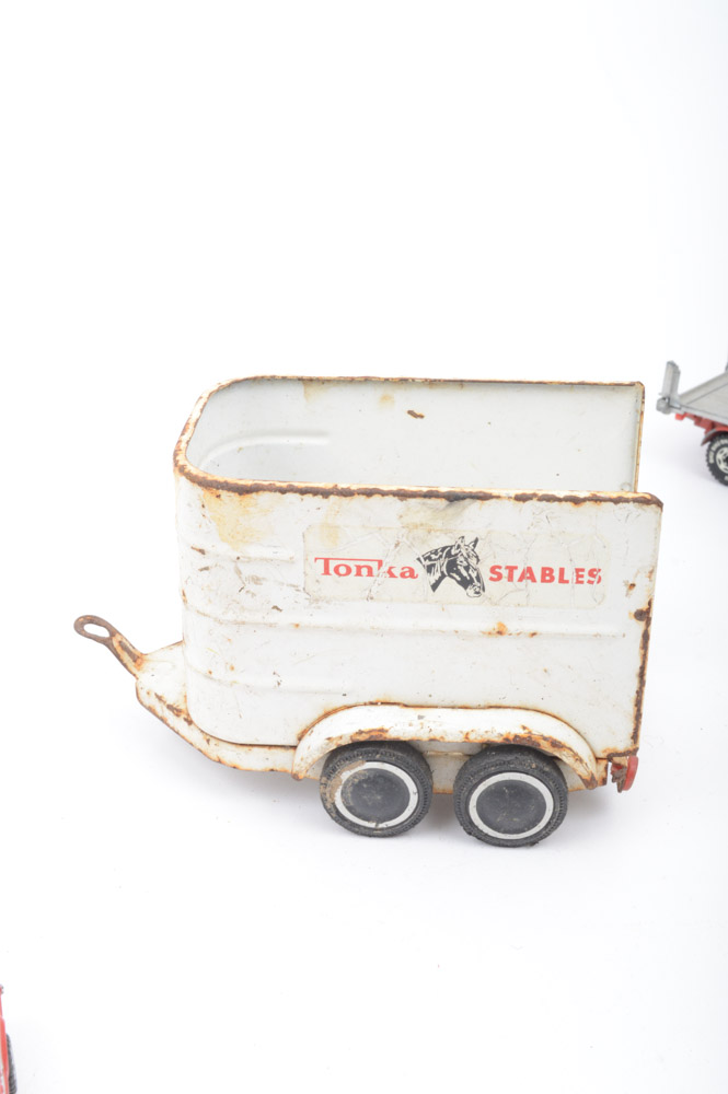 Vintage Die-Cast and Plastic Vehicles Featuring Liberty Classics Massey-Harris