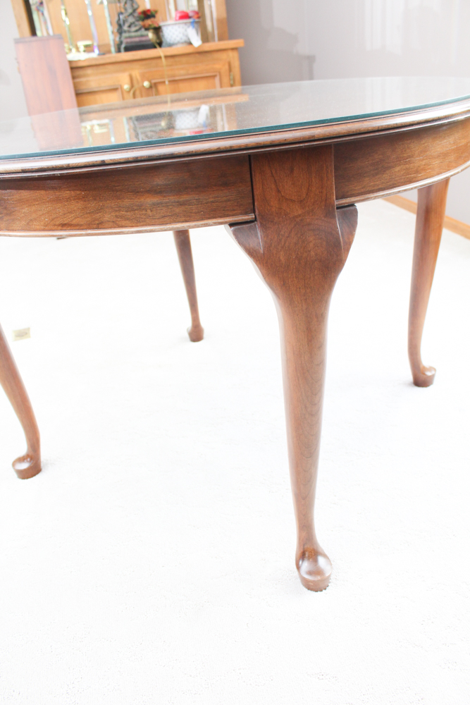 Queen Anne Style Cherry Table by Pennsylvania House