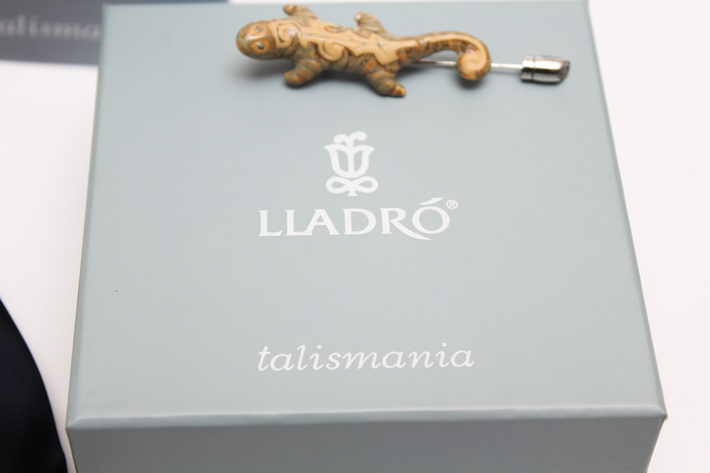 Retired Lladro Talismania "Fiery" Pin