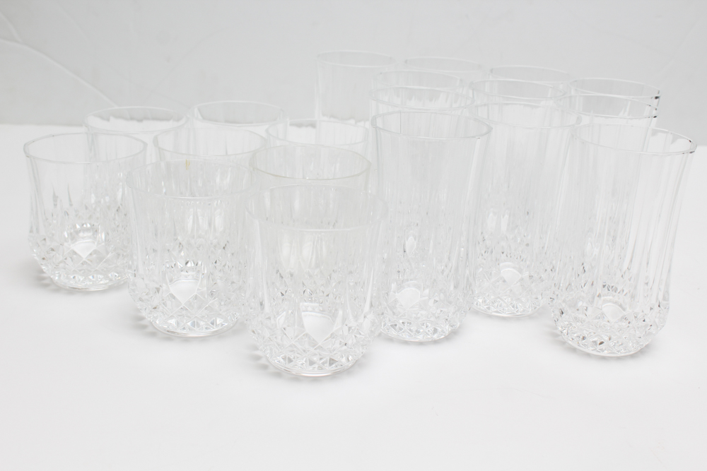 Crystal Rocka and Highball Glasses