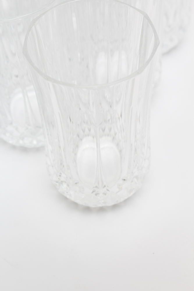 Crystal Rocka and Highball Glasses