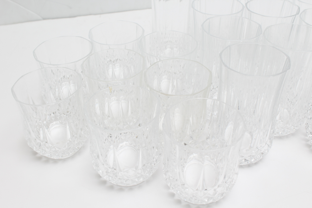 Crystal Rocka and Highball Glasses