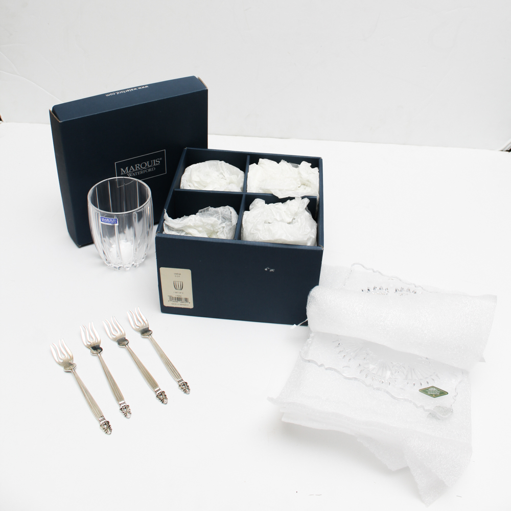 Crystal Assortment Featuring Marquis by Waterford and Shannon