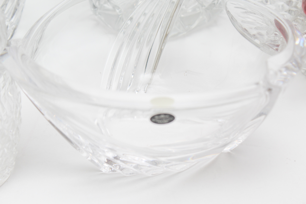 Crystal Assortment Featuring Waterford Crystal