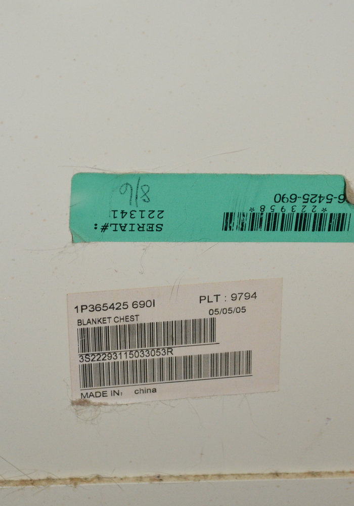 Ethan Allen Cream-Painted Blanket Chest