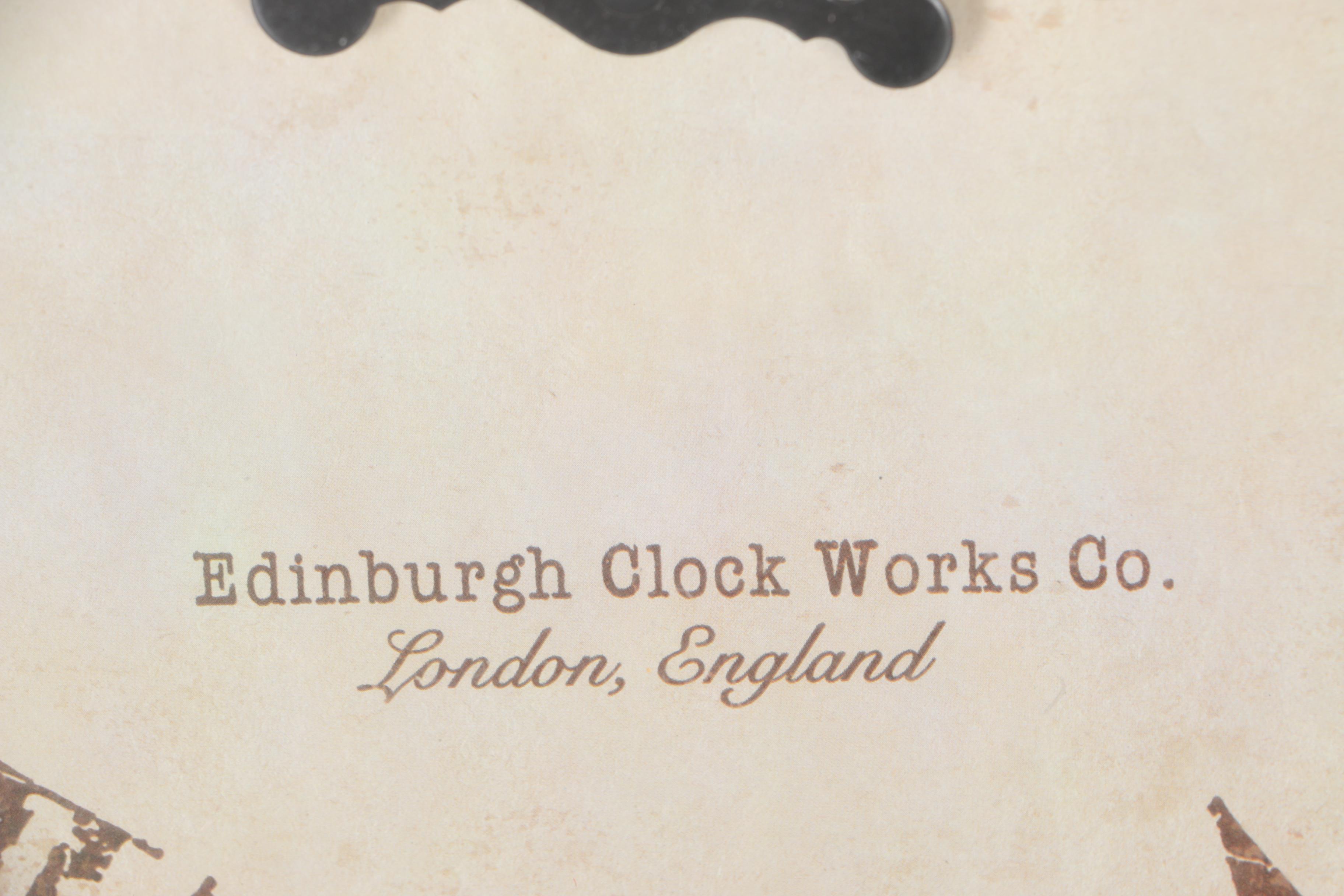 Edinburgh Round Brass Wall Clock